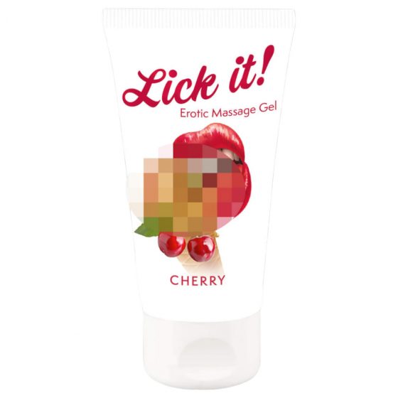 Lick it! - jedlý lubrikant - čerešňový (50ml)