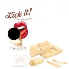 Lick it! - jedlý lubrikant - biela čokoláda (50ml)