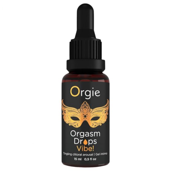 Orgie Orgasm Drops Vibe - stimulačný intímny gél pre ženy (15 ml)