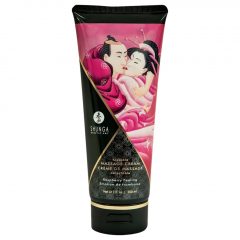 Shunga - masážny krém - malina (200 ml)