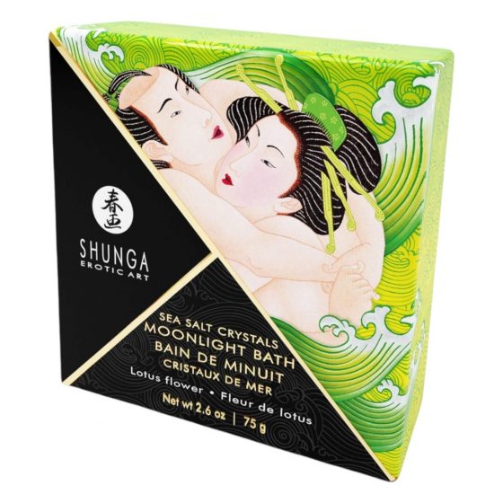 Shunga Lotus Flower - Kryštál do kúpeľa s minerálmi z Mŕtveho mora (75g)