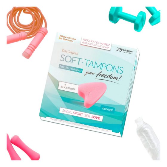 JoyDivision Soft Tampons Normal - tampóny (3ks)