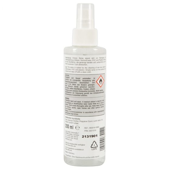 Love Toys Special Cleaner - čistiaci prostriedok na erotické pomôcky (200ml)