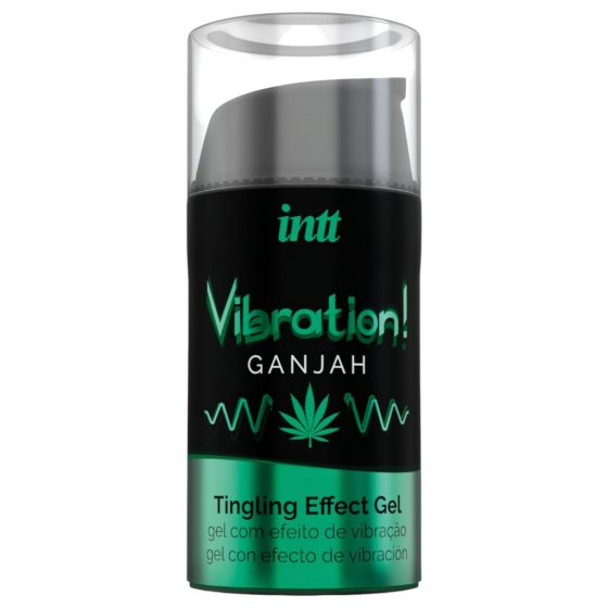 Intt Vibration! - tekutý vibrátor - Ganjah (15ml)