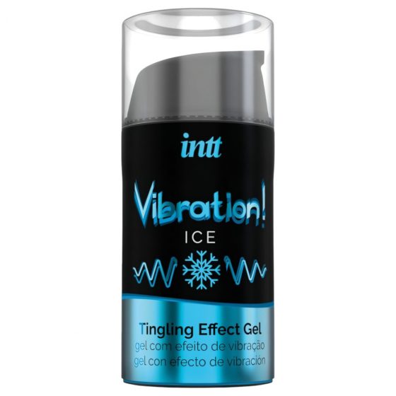 Intt Vibration! - tekutý vibrátor - ľad (15ml)