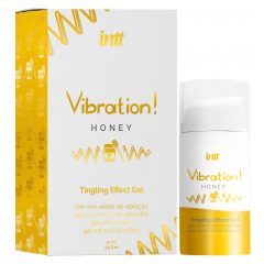 Intt Vibration! - tekutý vibrátor - med (15ml)