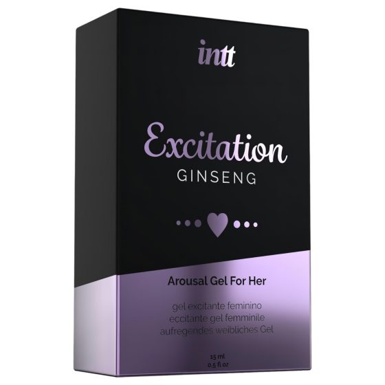 Intt Excitation Ginseng - stimulačný gél pre ženy (15 ml)