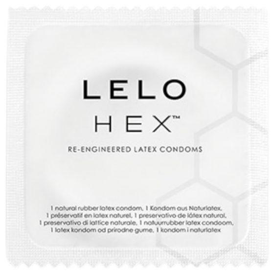 LELO HEX Condoms Original - kondómy (1ks)