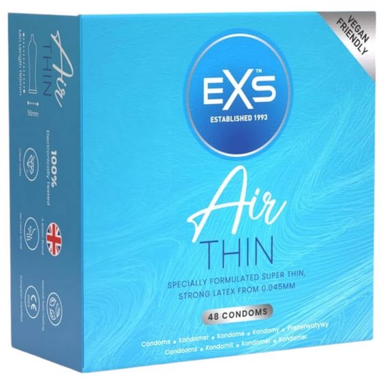 EXS Air Thin - latexové kondómy (48ks)