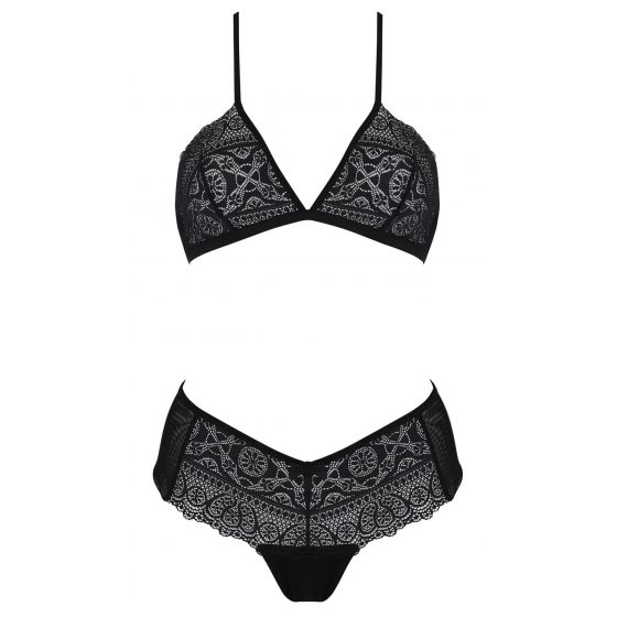 Passion Eco Kerria - čipkované bikiny (čierne)