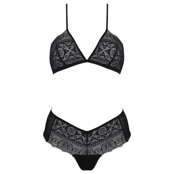 Passion Eco Kerria - čipkované bikiny (čierne)