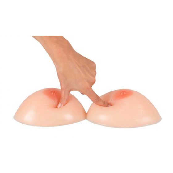 Cottelli - silikónová Push-up vložka s bradavkami (2 x 600g)