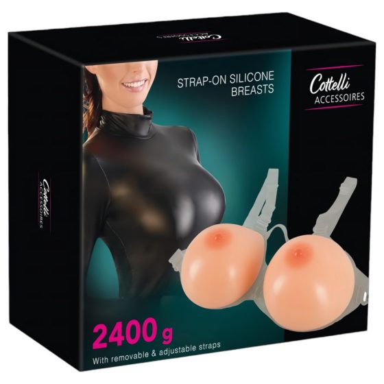 Cottelli - silikónové push-up prsia (2 x 1200g)