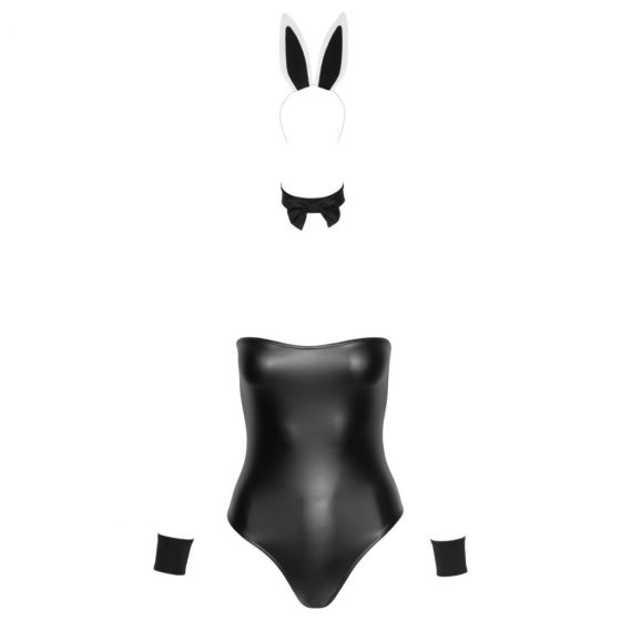 Cottelli Bunny - žiarivý, sexy kostým zajačika (5 kusov)