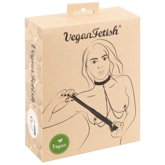 Vegan Fetish - Disciplína (čierna) - 3 kusy