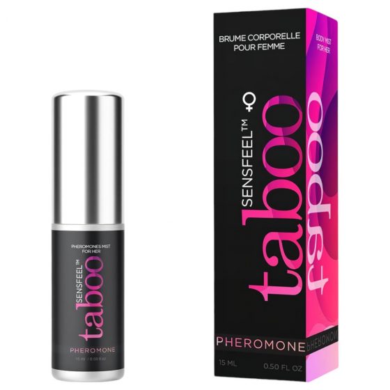 Taboo Pheromone for Her - feromónový telový sprej pre ženy - neutrálny (15ml)