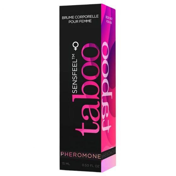 Taboo Pheromone for Her - feromónový telový sprej pre ženy - neutrálny (15ml)