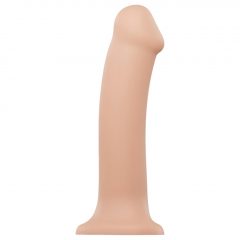   Strap-on-me XL - dvojvrstvové realistické dildo - extra veľké (prírodné)