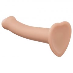   Strap-on-me XL - dvojvrstvové realistické dildo - extra veľké (prírodné)