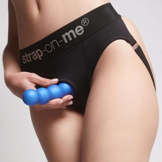 Strap-on-me Balls S - guľovité dildo s nožičkami (modré)