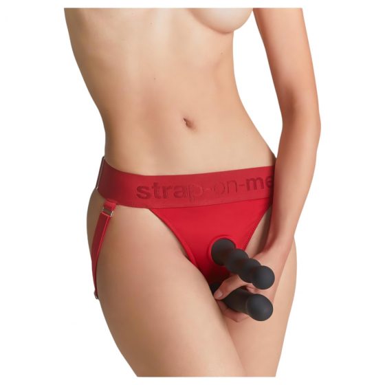 Strap-on-me - Spodná časť pre strap-on dildo - XS-XXL (červená)