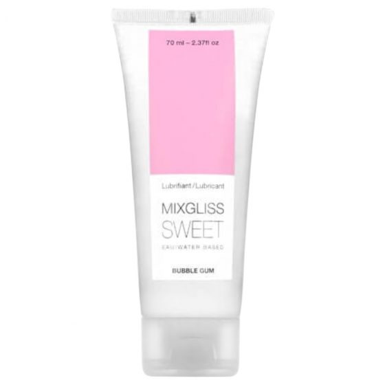 Mixgliss Sweet Bubble Gum - lubrikant na vodnej báze - žuvačka (70 ml)