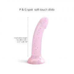   Dildolls Starlight - dildo v tvare hviezdy s nožičkami (ružové)