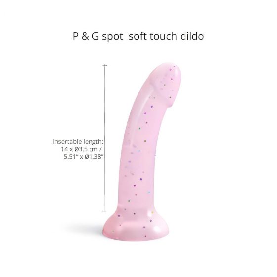 Dildolls Starlight - dildo v tvare hviezdy s nožičkami (ružové)