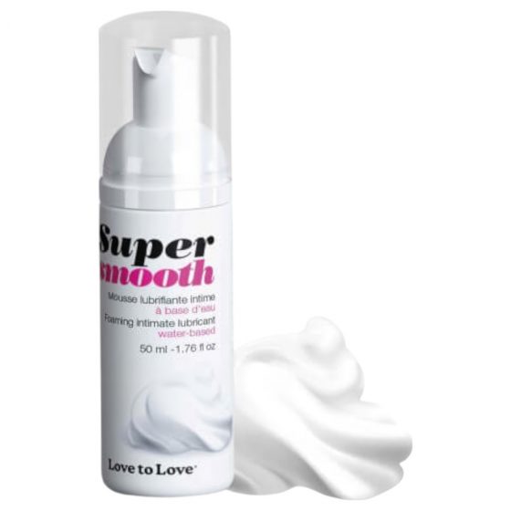 Love to Love Super Smooth - lubrikačná pena na vodnej báze (50 ml)