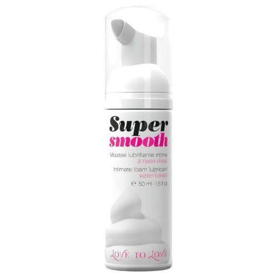 Love to Love Super Smooth - lubrikačná pena na vodnej báze (50 ml)