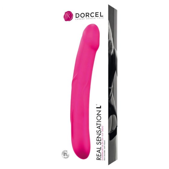 Dorcel Real Sensation L - silikónové dildo (ružové)