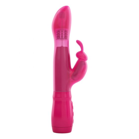 Dorcel Furious Rabbit - vibrátor s rohom (ružový)