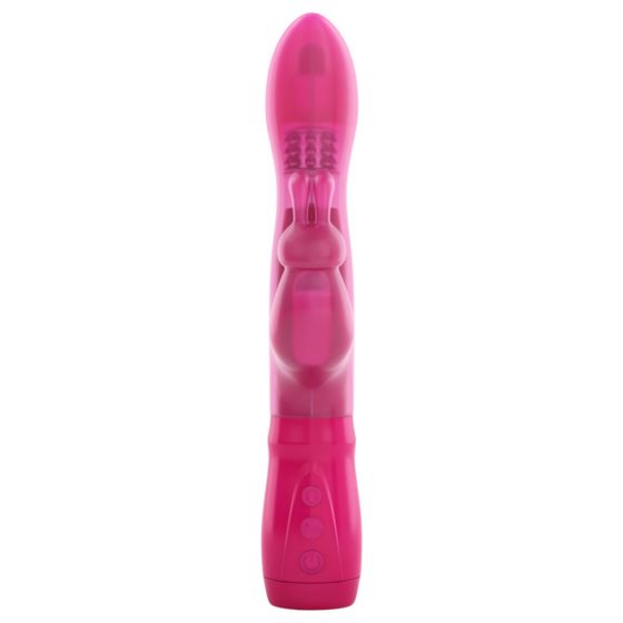 Dorcel Furious Rabbit - vibrátor s rohom (ružový)