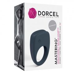   Dorcel Mastering - vibračný krúžok na penis na batérie (sivý)