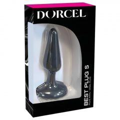 Dorcel Best Plug S - silikónové dildo - malé (sivé)