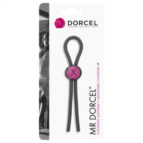 Dorcel Mr. Dorcel - nastaviteľný krúžok na penis (sivý)