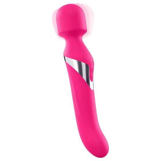 Dorcel Dual Orgasms - nabíjací, masážny vibrátor 2in1 (ružový)