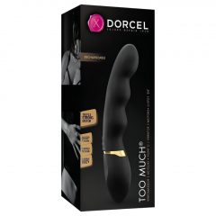   Dorcel Too Much 2.0 - nabíjateľný, 3 motorový vibrátor (čierno-zlatý)