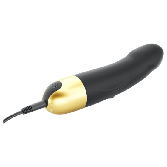 Dorcel Real Vibration S 2.0 - nabíjací vibrátor (čierno-zlatý)