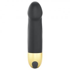   Dorcel Real Vibration S 2.0 - nabíjací vibrátor (čierno-zlatý)