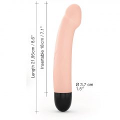   Dorcel Real Vibration M 2.0 - nabíjací vibrátor (prírodná farba)