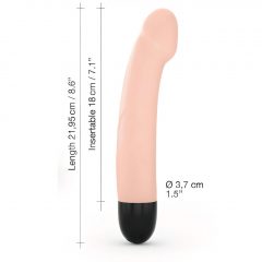   Dorcel Real Vibration M 2.0 - nabíjací vibrátor (prírodná farba)