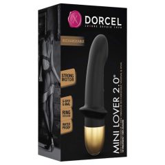   Dorcel Mini Lover 2.0 - dobíjací vibrátor na bod G (čierno-zlatý)