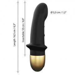   Dorcel Mini Lover 2.0 - dobíjací vibrátor na bod G (čierno-zlatý)