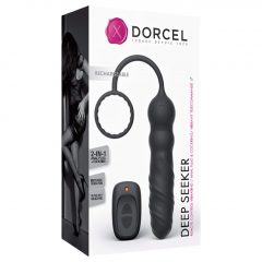   Dorcel Deep Seeker - bezdrôtový análny vibrátor s rádiom (čierny)