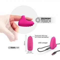   Dorcel Magic Finger - nabíjací prstový vibrátor ( ružový)