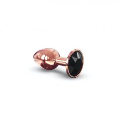   Dorcel Diamond Plug S - hliníkové análne dildo - malé (rosegold)