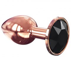   Dorcel Diamond Plug S - hliníkové análne dildo - malé (rosegold)