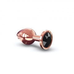   Dorcel Diamond Plug M - hliníkové análne dildo - stredné (rosegold)