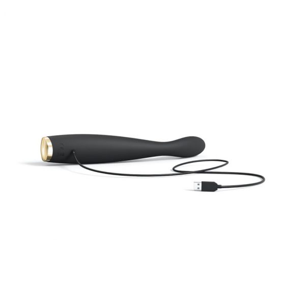 Dorcel G-slim - dobíjací vibrátor na bod G (čierny)